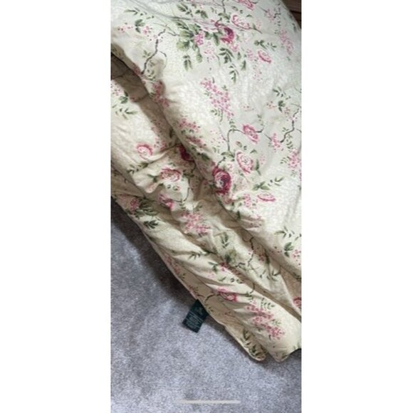 RALPH LAUREN Floral cottage QUEEN COMFORTER. Reversible, Shabby Chic, Country - Picture 1 of 11